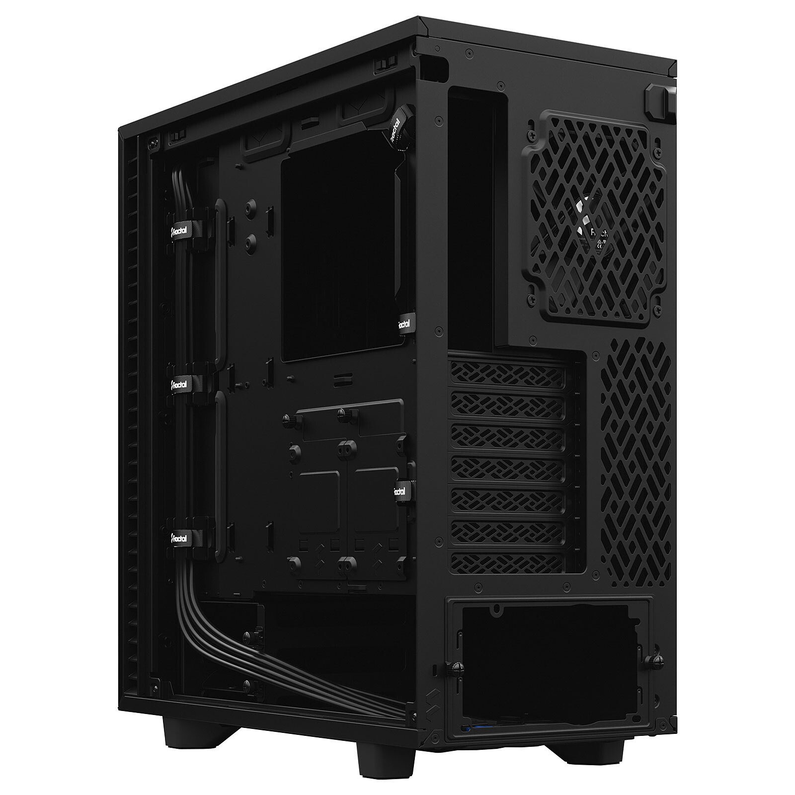 Fractal Design Define 7 Compact Solid Noir 5 tour pc Fractal Design