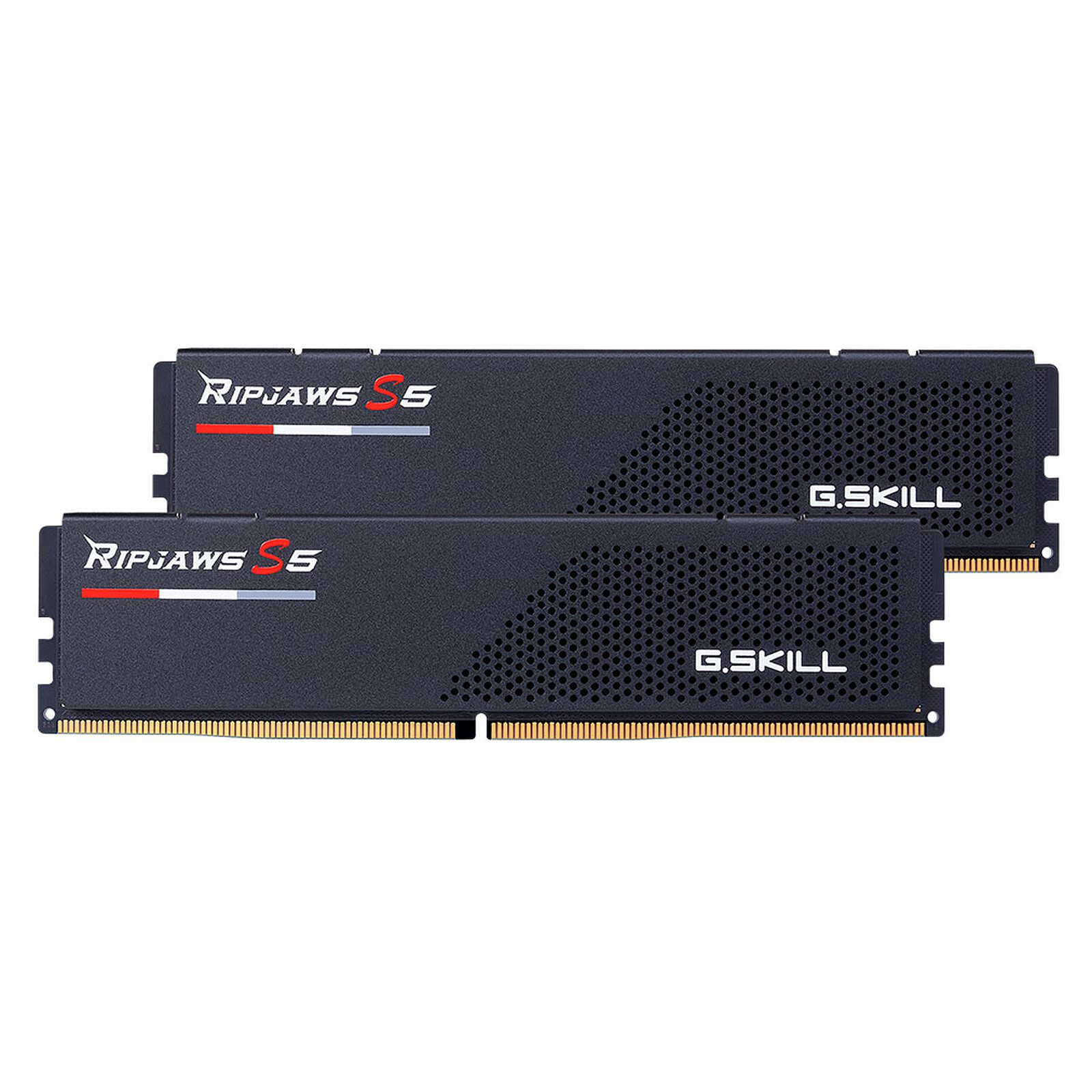 G.Skill RipJaws S5 Low Profile 32 Go (2 x 16 Go) DDR5 6000 MHz CL30 - Noir 1 RAM G.Skill DDR5 6000 MHz 32 Go