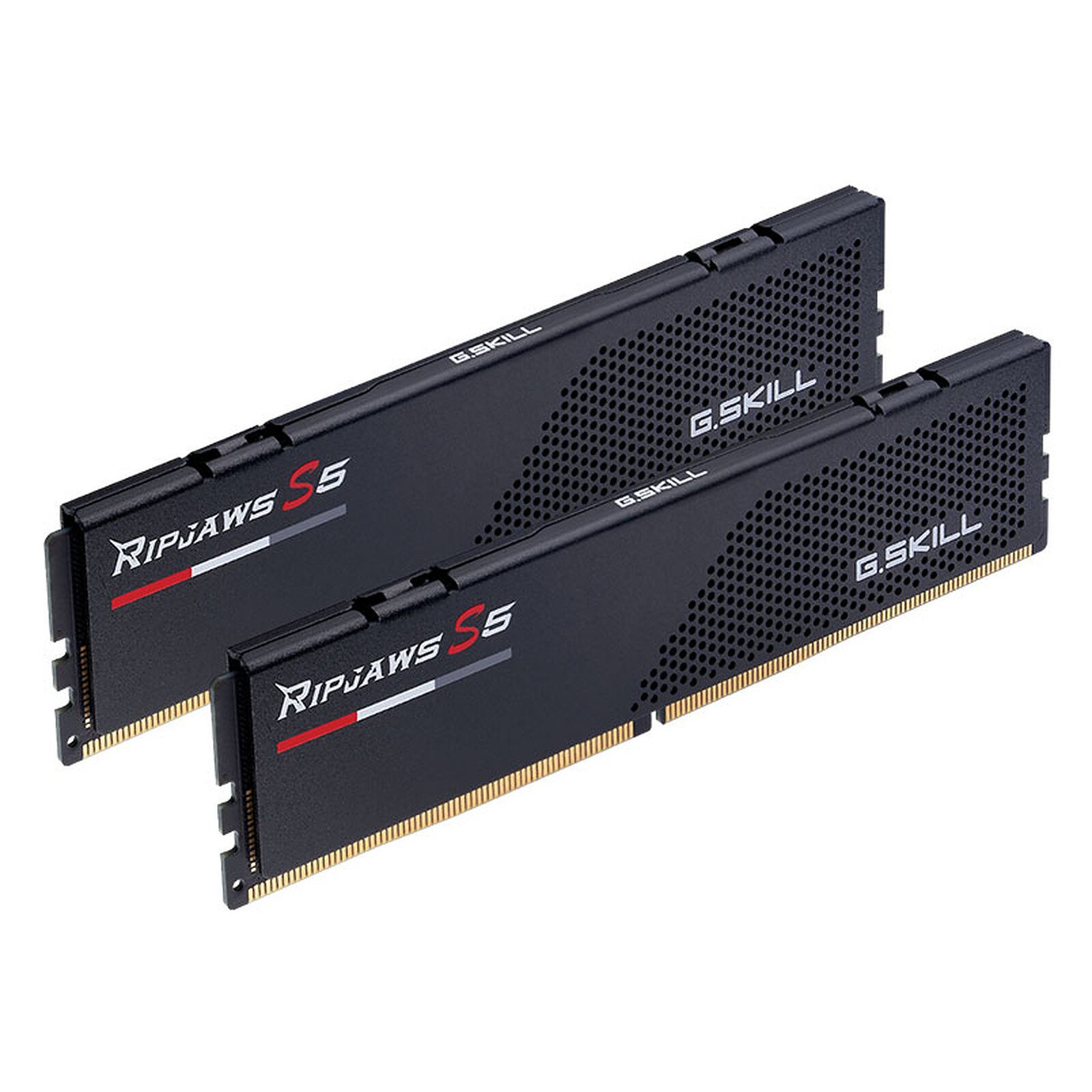 G.Skill RipJaws S5 Low Profile 32 Go (2 x 16 Go) DDR5 5200 MHz CL40 – Noir 2 RAM G.Skill DDR5 5200 MHz 32 Go