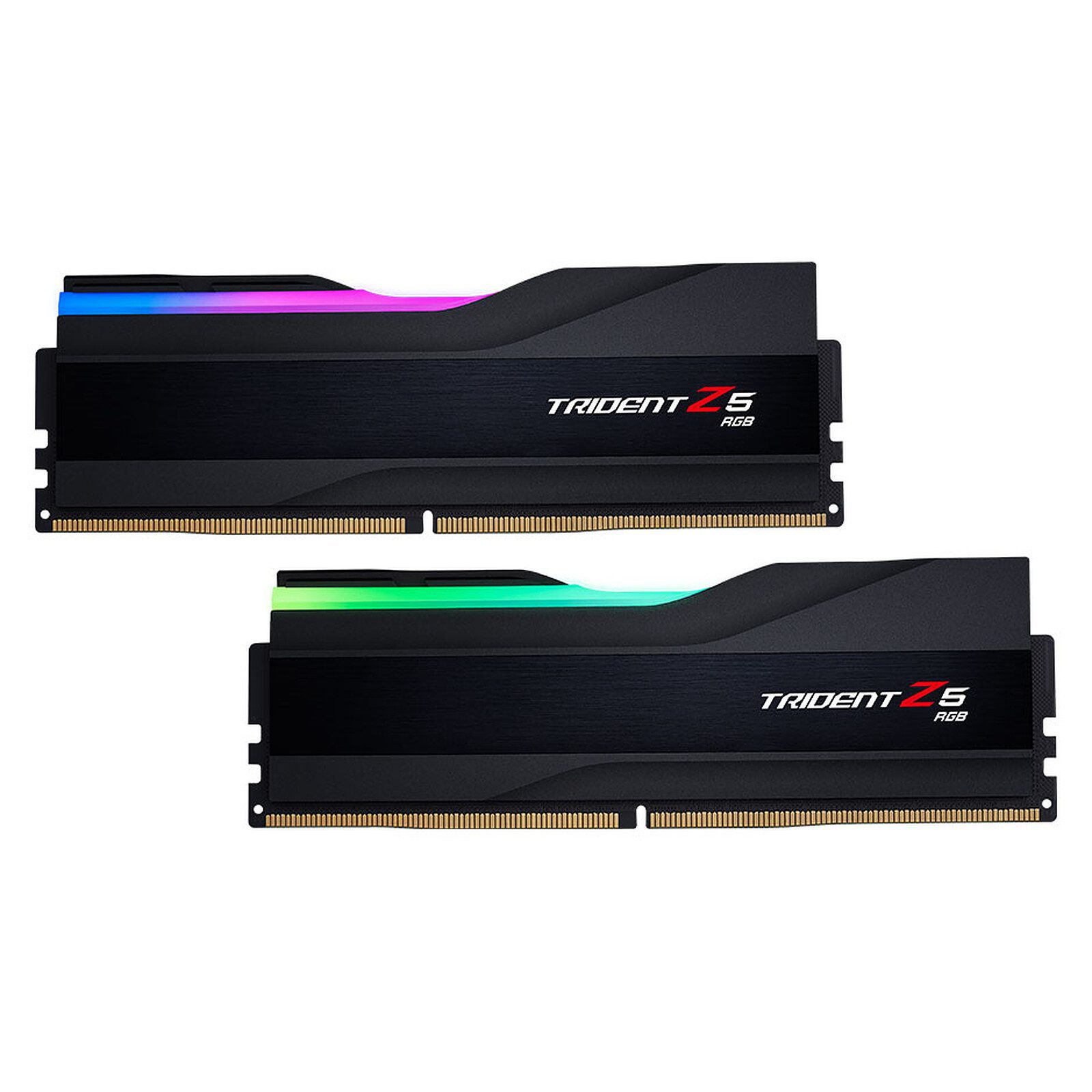 G.Skill Trident Z5 RGB 32 Go (2 x 16 Go) DDR5 5200 MHz CL40 – Noir 3 RAM G.Skill DDR5 5200 MHz 32 Go