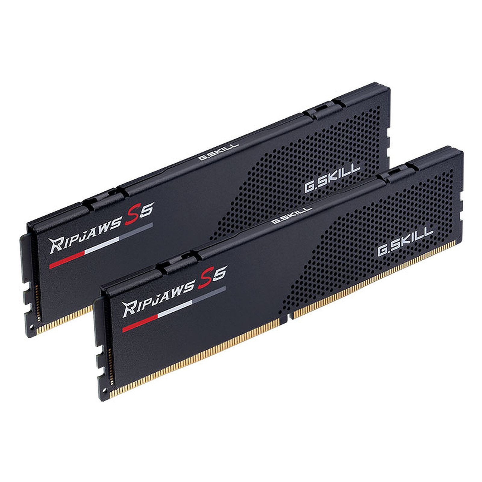 G.Skill RipJaws S5 Low Profile 32 Go (2 x 16 Go) DDR5 5600 MHz CL36 – Noir 2 RAM G.Skill DDR5 5600 MHz 32 Go