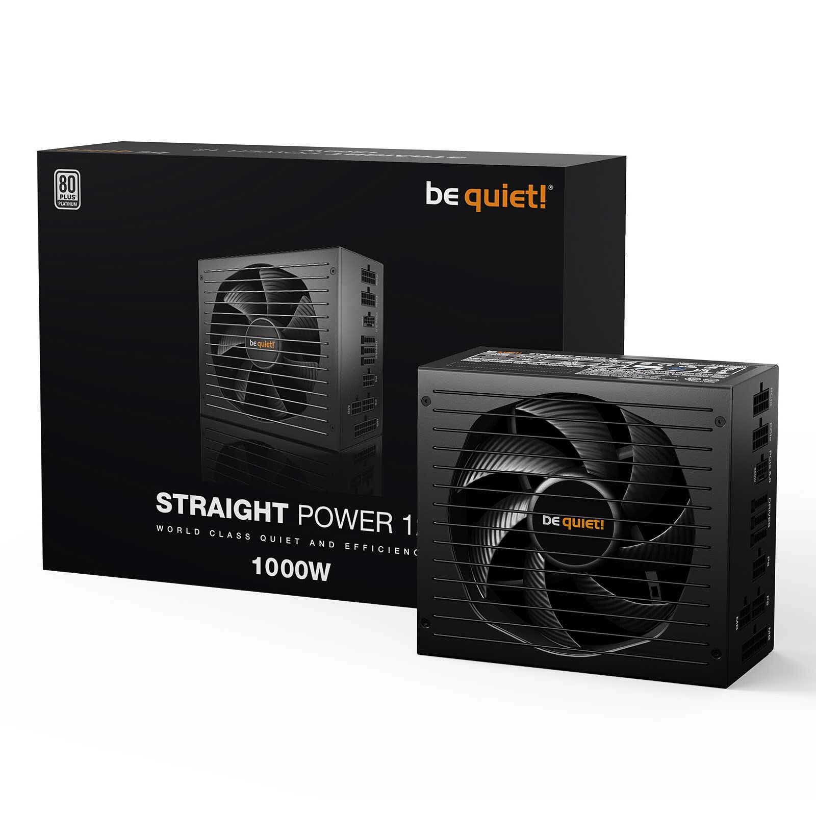 be quiet! Straight Power 12 1000W 80PLUS Platinum 1 Alimentation PC be quiet! 1000 W