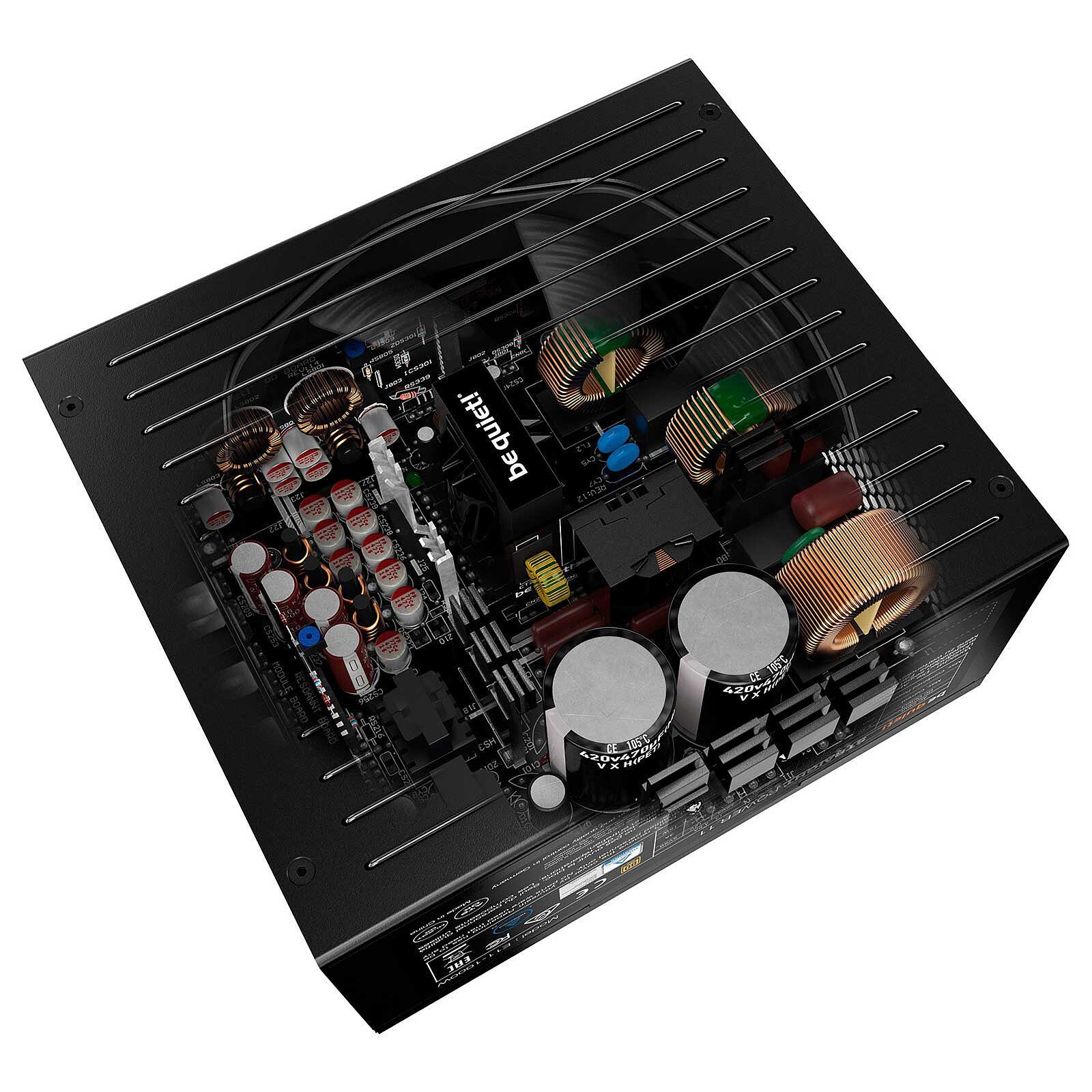 be quiet! Straight Power 12 1000W 80PLUS Platinum 5 Alimentation PC be quiet! 1000 W 80 PLUS Platinum