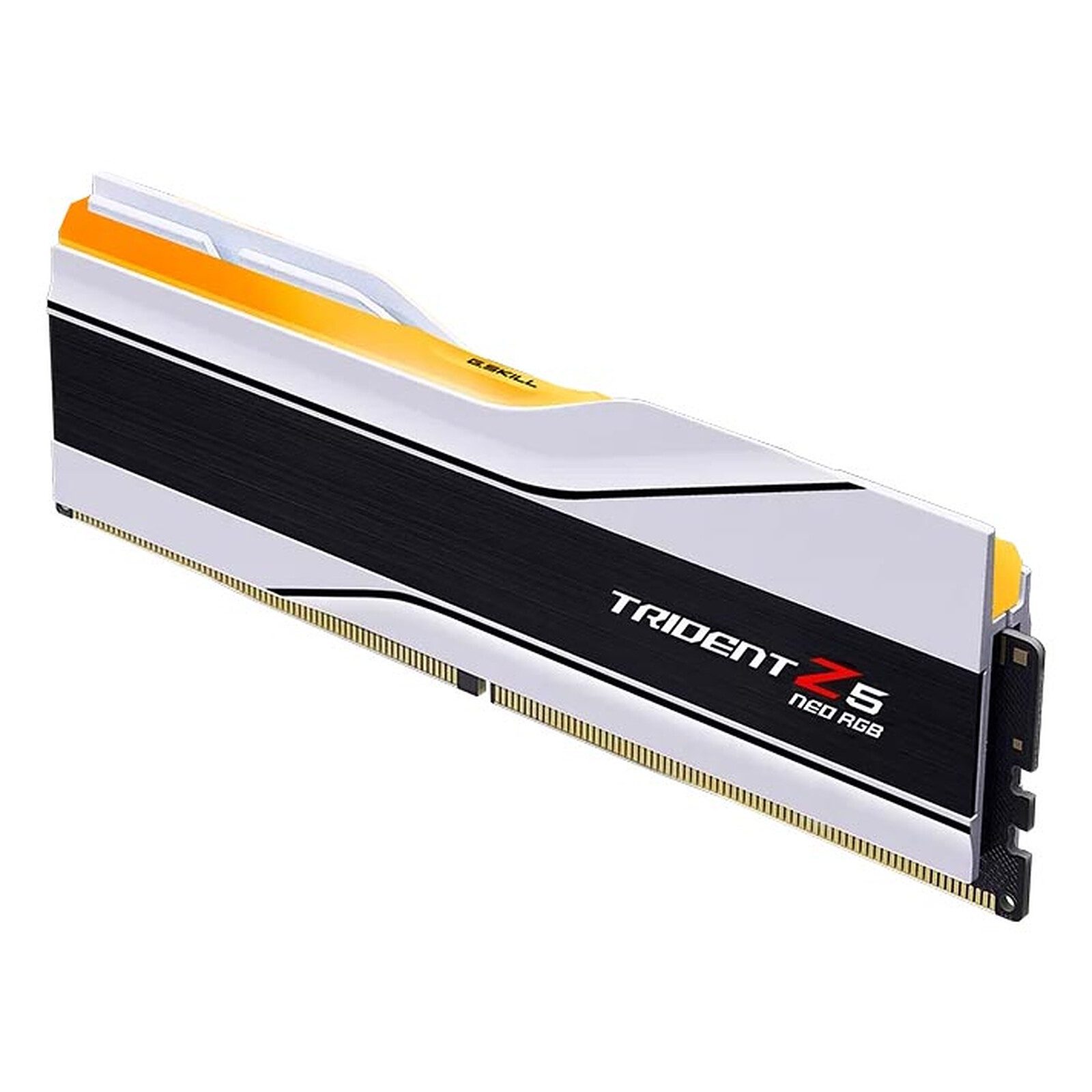 G.Skill Trident Z5 Neo RGB Series 64 Go (2 x 32 Go) DDR5 6000 MHz CL28 – Blanc 5 RAM G.Skill DDR5 6000 MHz 64 Go