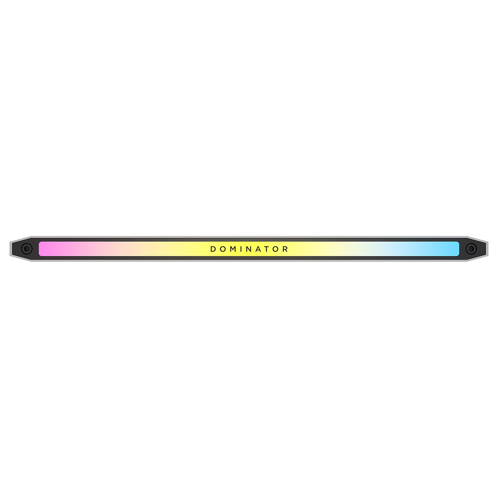 Corsair Dominator Titanium DDR5 RGB 32 Go (2 x 16 Go) 7200 MHz CL34 – Blanc 5 RAM Corsair DDR5 7200 MHz 32 Go