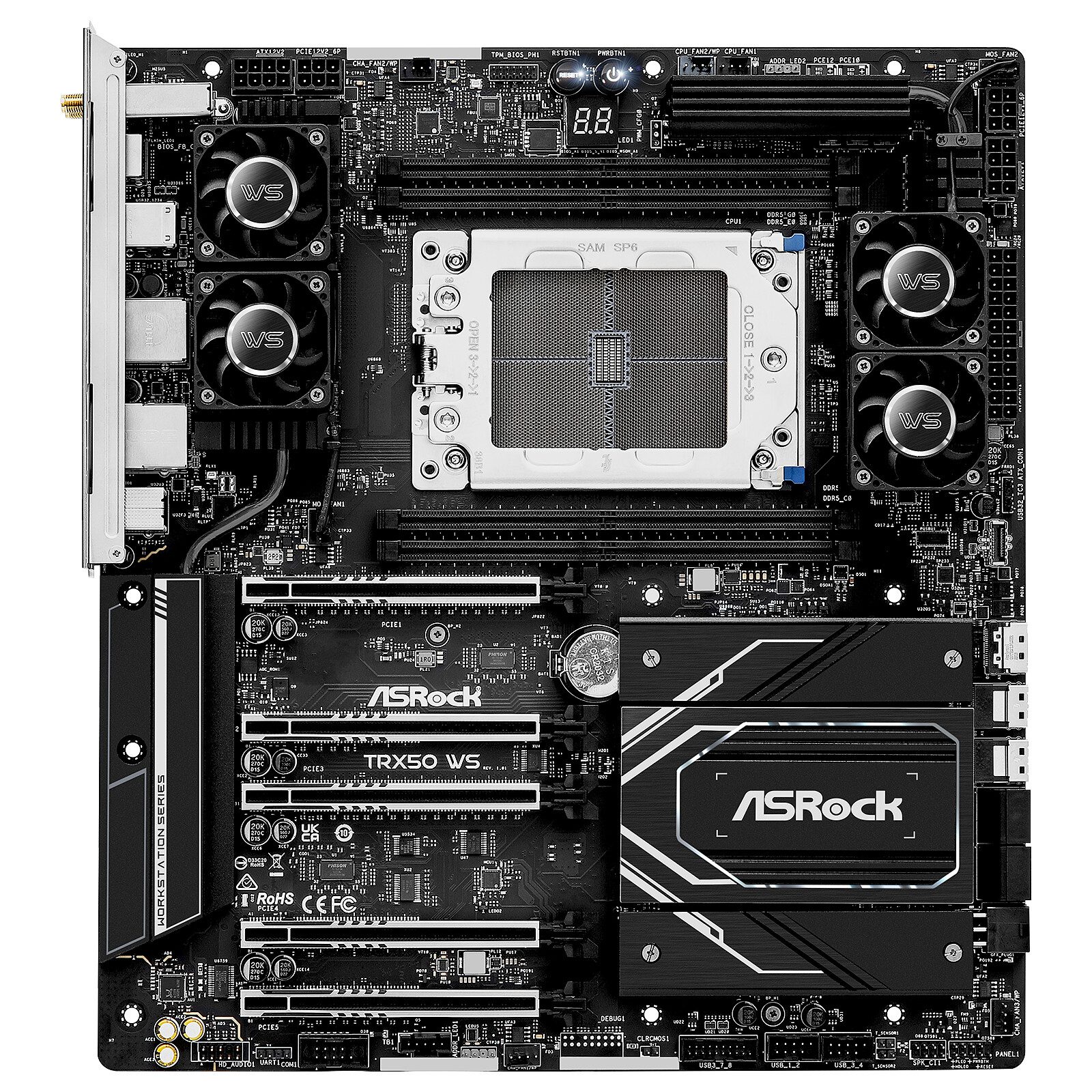 ASRock TRX50 WS 3 carte mère ASRock AMD sTR5