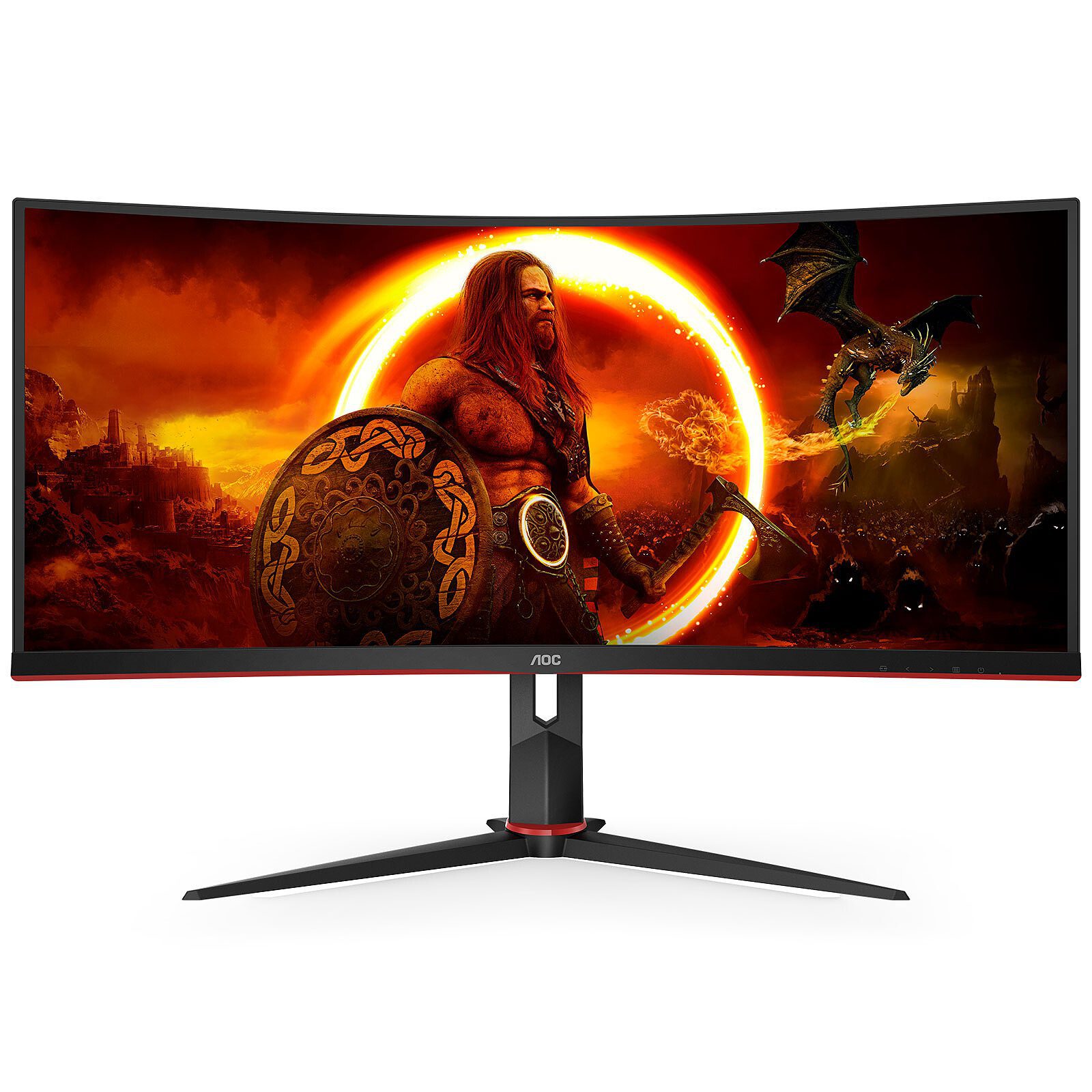 AOC 34" LED - CU34G2XP/BK 1 écran pc AOC 34 pouces