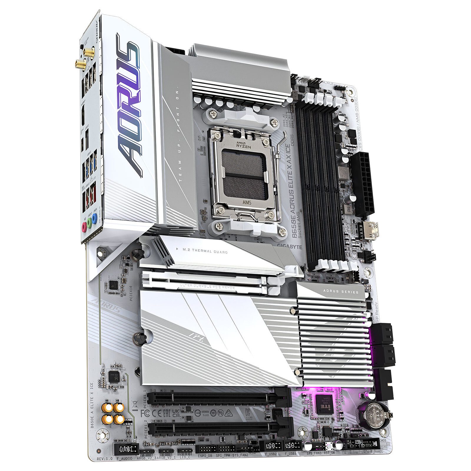 Gigabyte B650E AORUS ELITE X AX ICE 4 carte mère Gigabyte AMD AM5