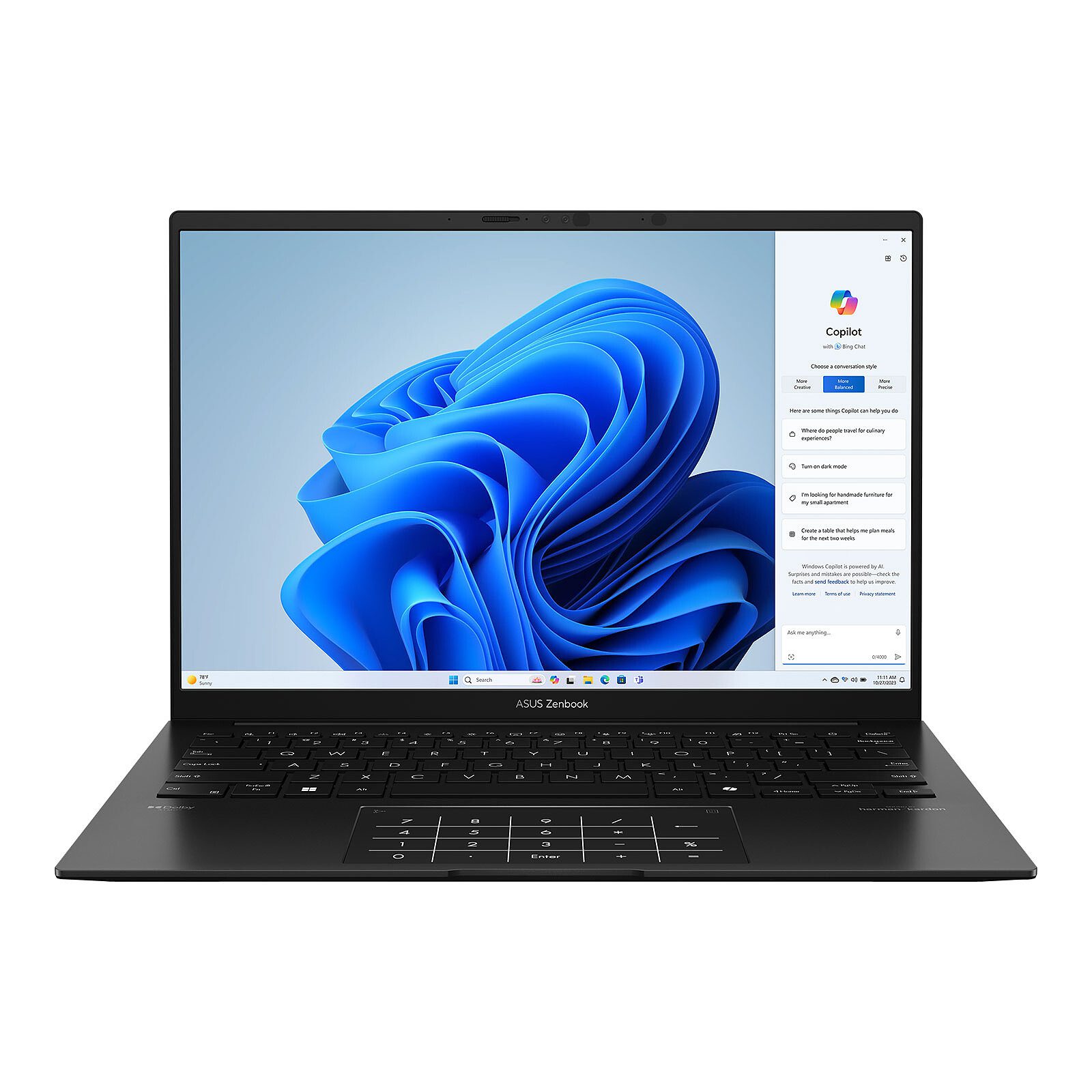 ASUS Zenbook 14 OLED UM3406KA-QD172W 2 laptop ASUS