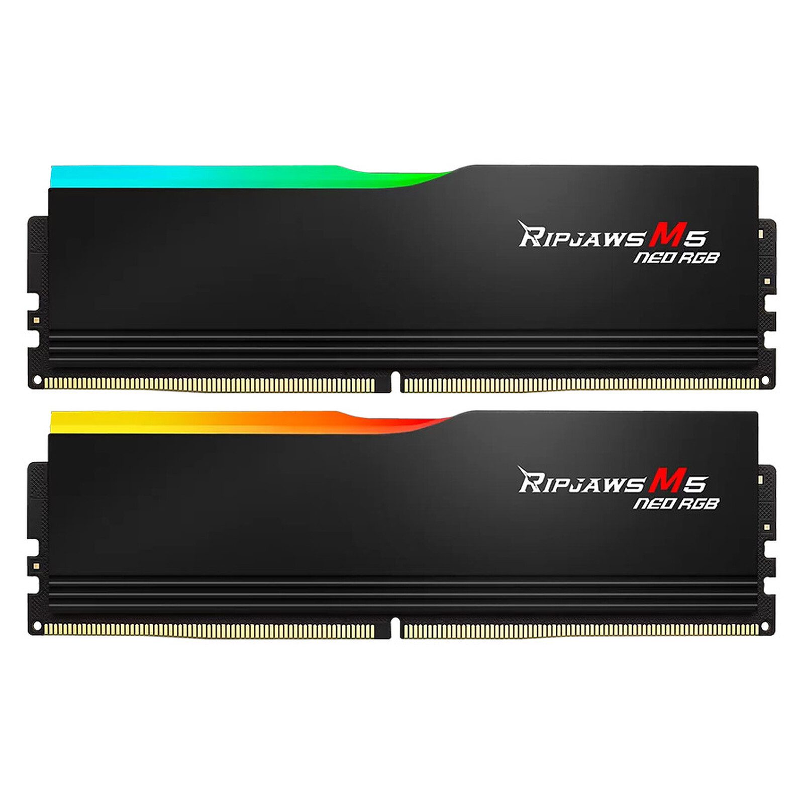 G.Skill Ripjaws M5 RGB 32 Go (2 x 16 Go) DDR5 6000 MHz CL36 – Noir 2 RAM G.Skill DDR5 6000 MHz 32 Go