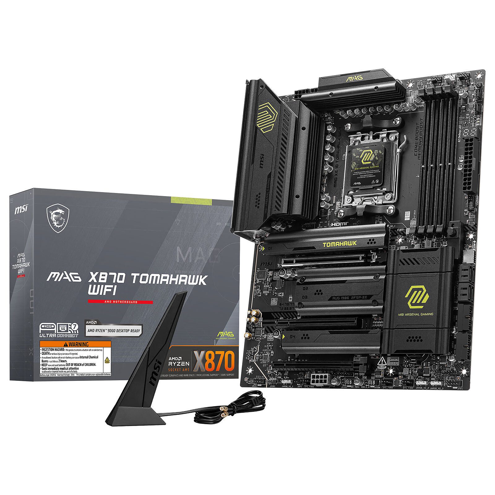 MSI MAG X870 TOMAHAWK WIFI 1 carte mère MSI AMD AM5