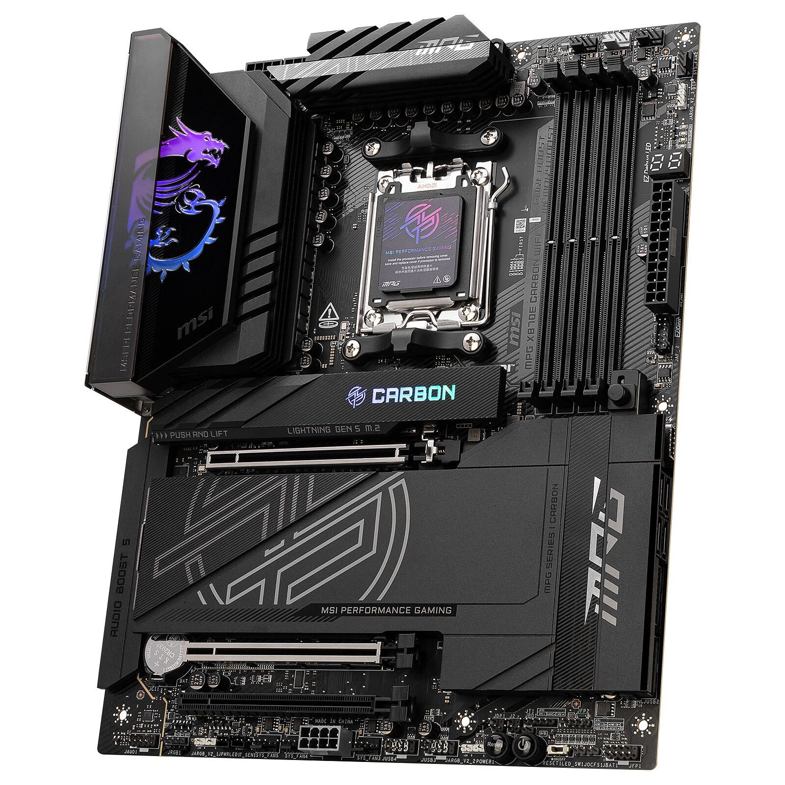 MSI MPG X870E CARBON WIFI 2 carte mère MSI AMD AM5