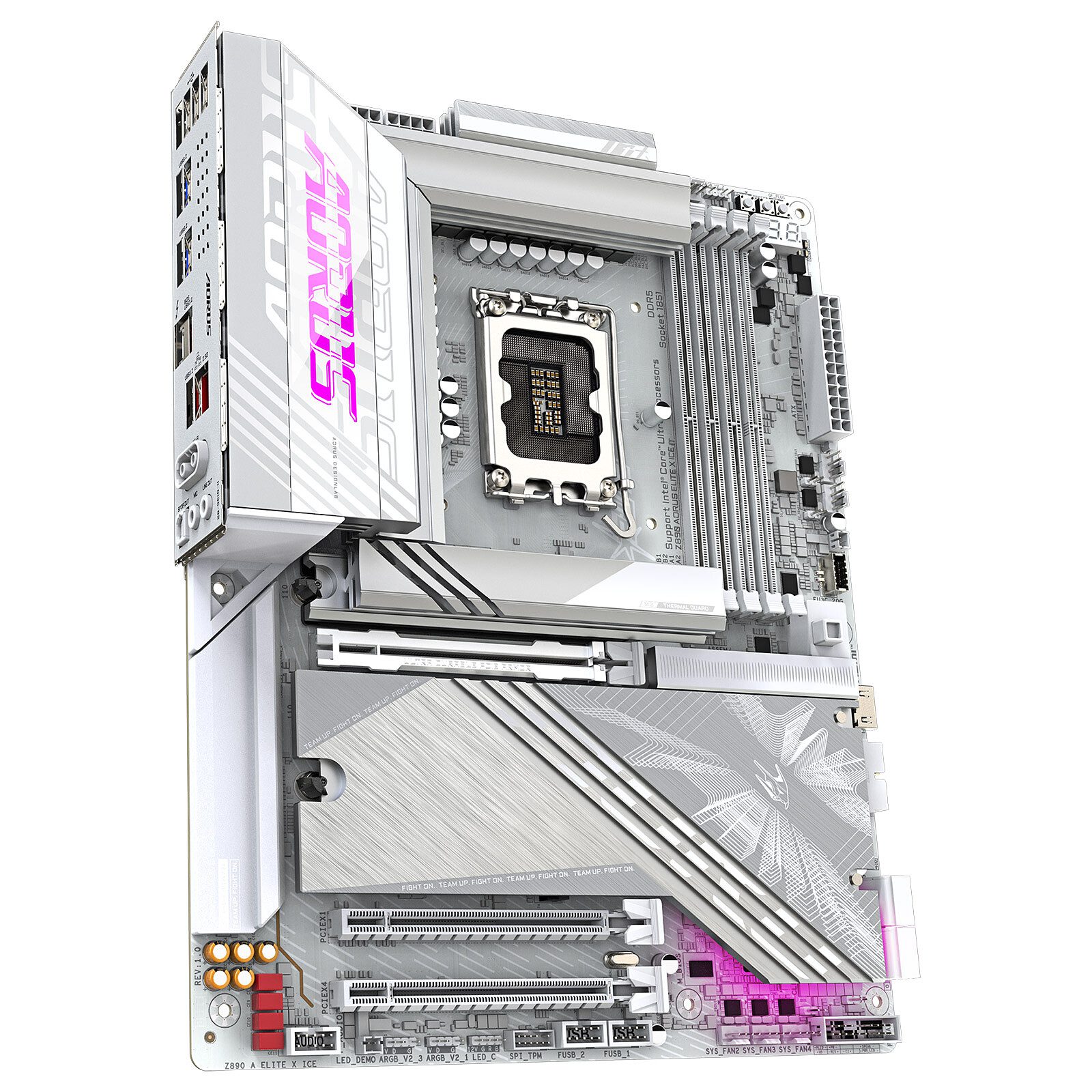 Gigabyte Z890 AORUS ELITE X ICE 4 carte mère Gigabyte Intel 1851