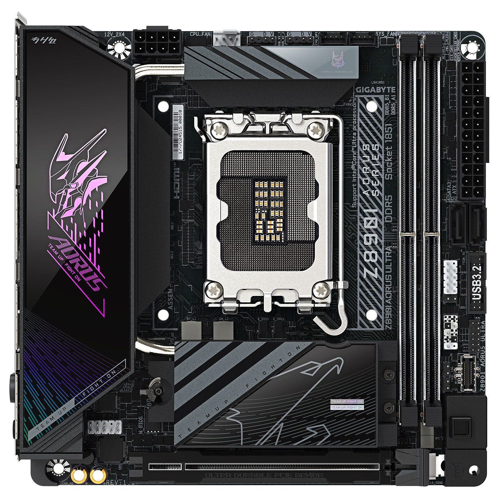 Gigabyte Z890I AORUS ULTRA 3 carte mère Gigabyte Intel 1851