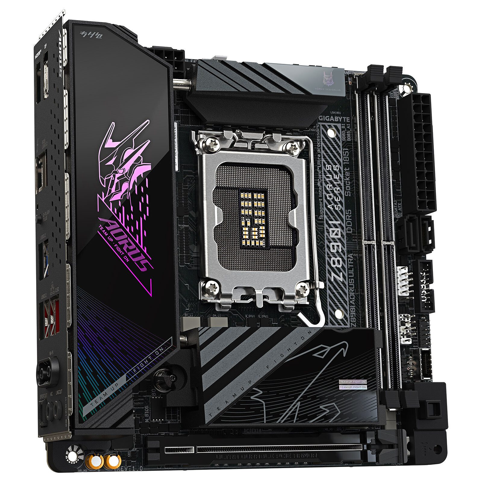 Gigabyte Z890I AORUS ULTRA 4 carte mère Gigabyte Intel 1851