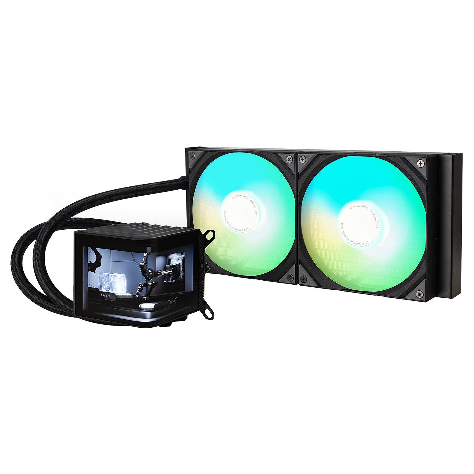 TRYX PANORAMA ARGB 280 - Noir 1 TRYX watercooling Radiateur 280 mm