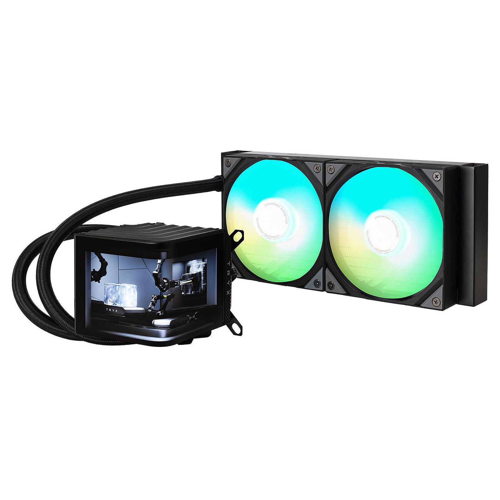 TRYX PANORAMA ARGB 240 - Noir 1 TRYX watercooling Radiateur 240 mm
