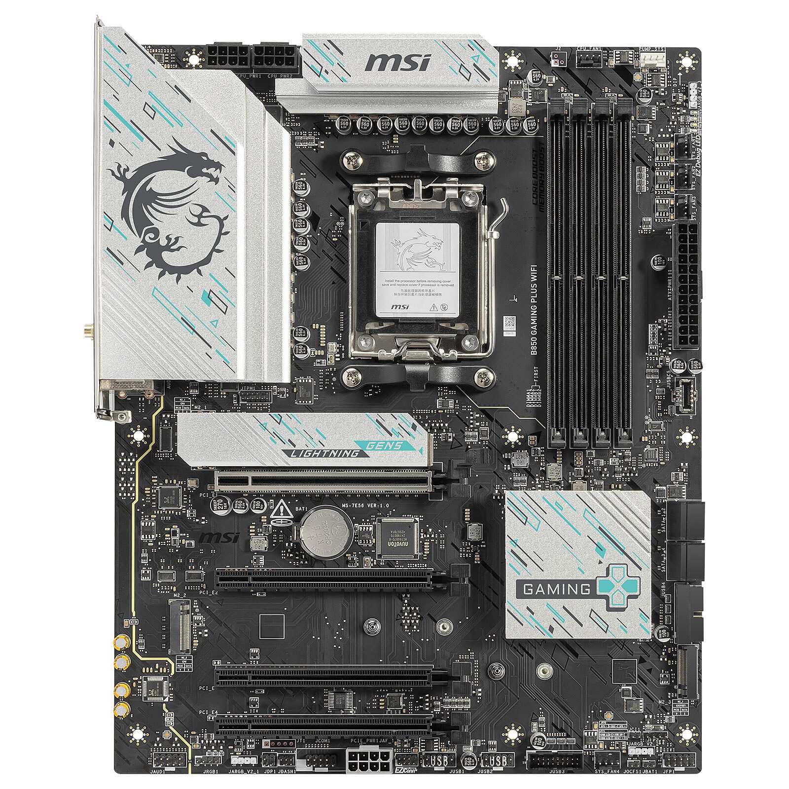 MSI B850 GAMING PLUS WIFI 3 carte mère MSI AMD AM5