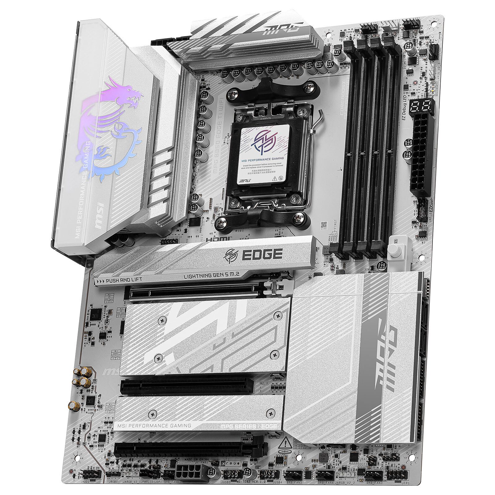 MSI MPG B850 EDGE TI WIFI 3 carte mère MSI AMD AM5