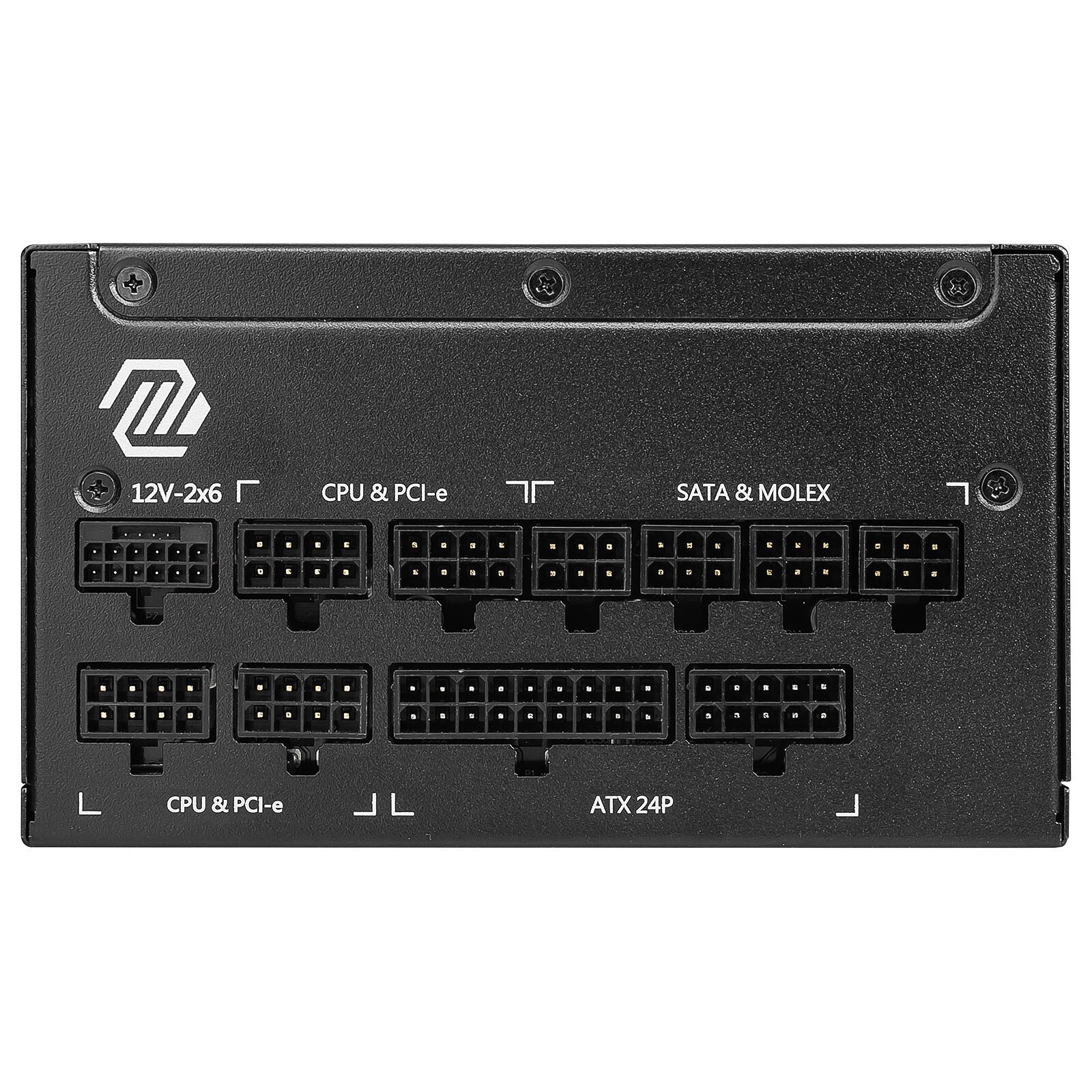 MSI MAG A1000GL PCIE5 4 Alimentation PC MSI 1000 W