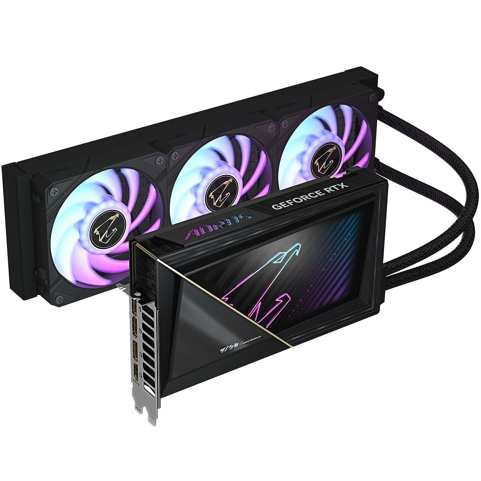Gigabyte AORUS GeForce RTX 5090 XTREME WATERFORCE 32G 2 Gigabyte RTX 3050