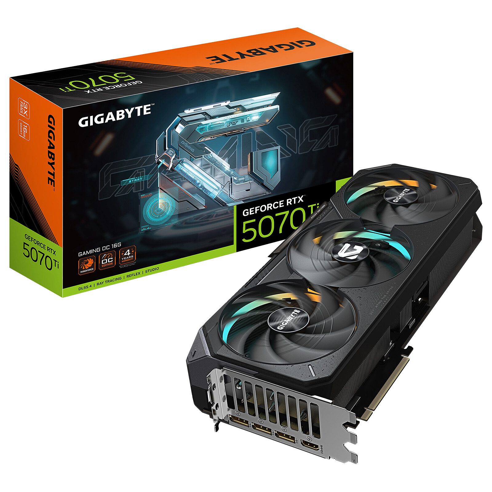 Gigabyte GeForce RTX 5070 Ti GAMING OC 16G 1 Gigabyte NVIDIA GeForce RTX 5070 Ti