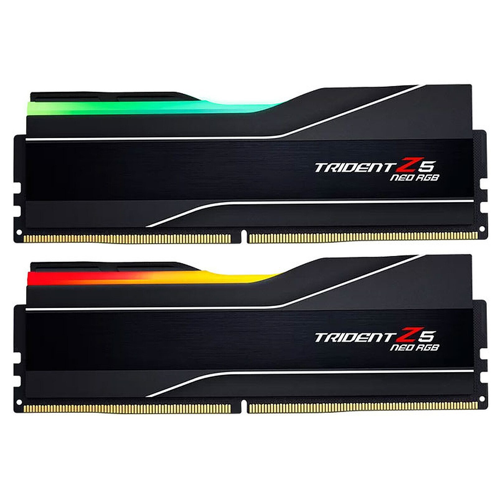 G.Skill Trident Z5 Neo RGB Series 64 Go (2 x 32 Go) DDR5 6000 MHz CL28 – Noir 2 RAM G.Skill DDR5 6000 MHz 64 Go