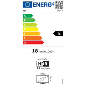 écran pc AOC 23.8 pouces