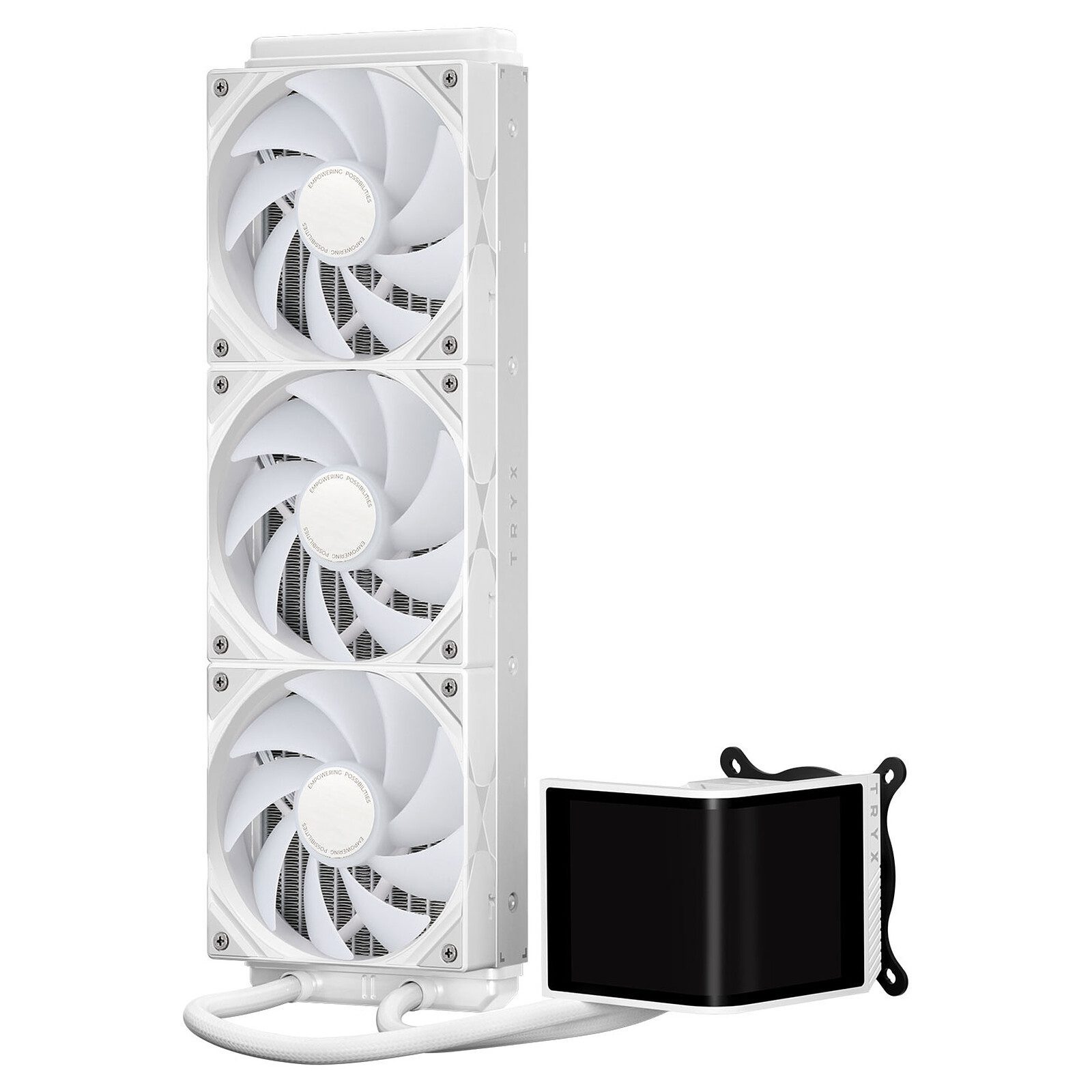 TRYX PANORAMA SE ARGB 360 – Blanc 5 TRYX watercooling Radiateur 360 mm