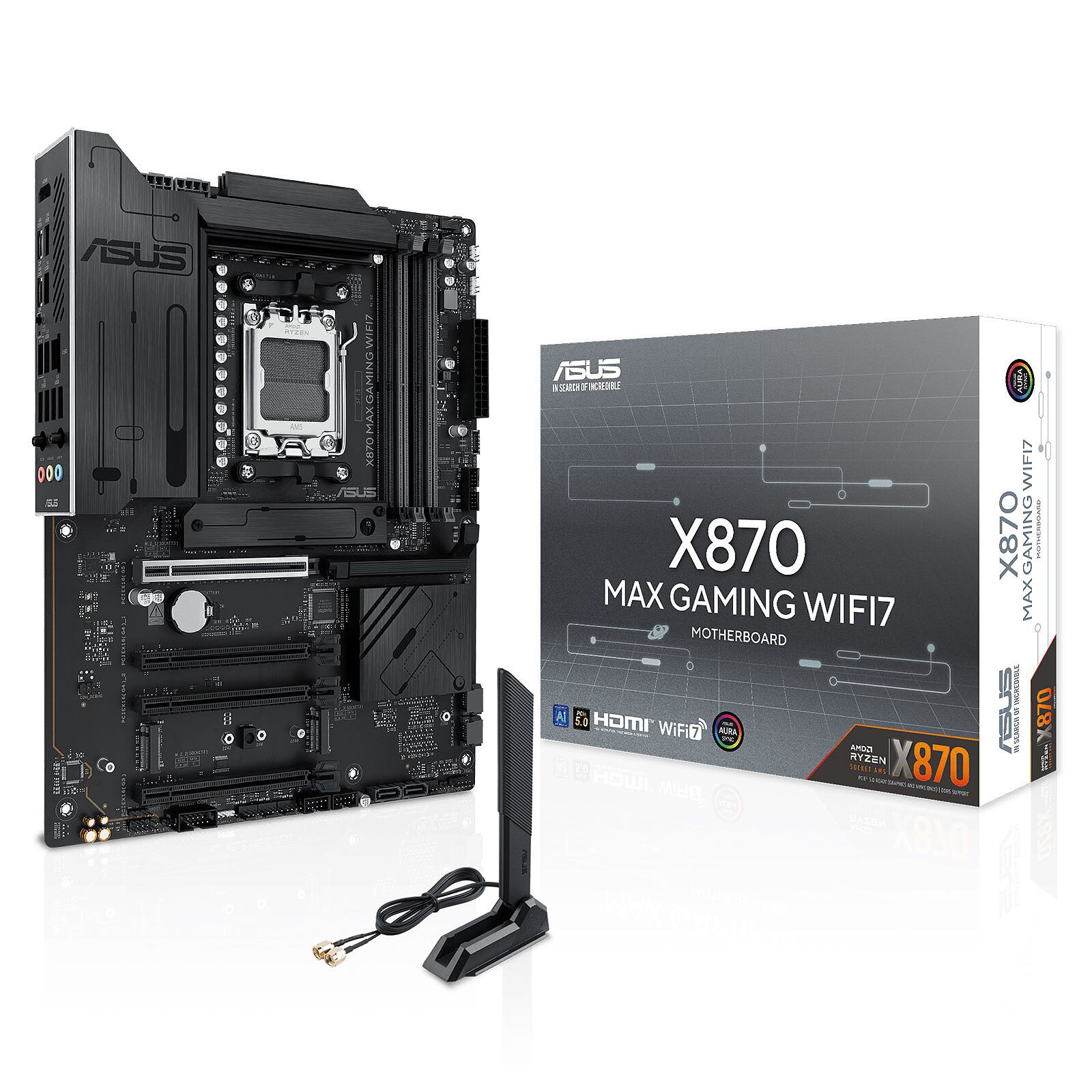ASUS X870 MAX GAMING WIFI7 1 carte mère ASUS AMD AM5