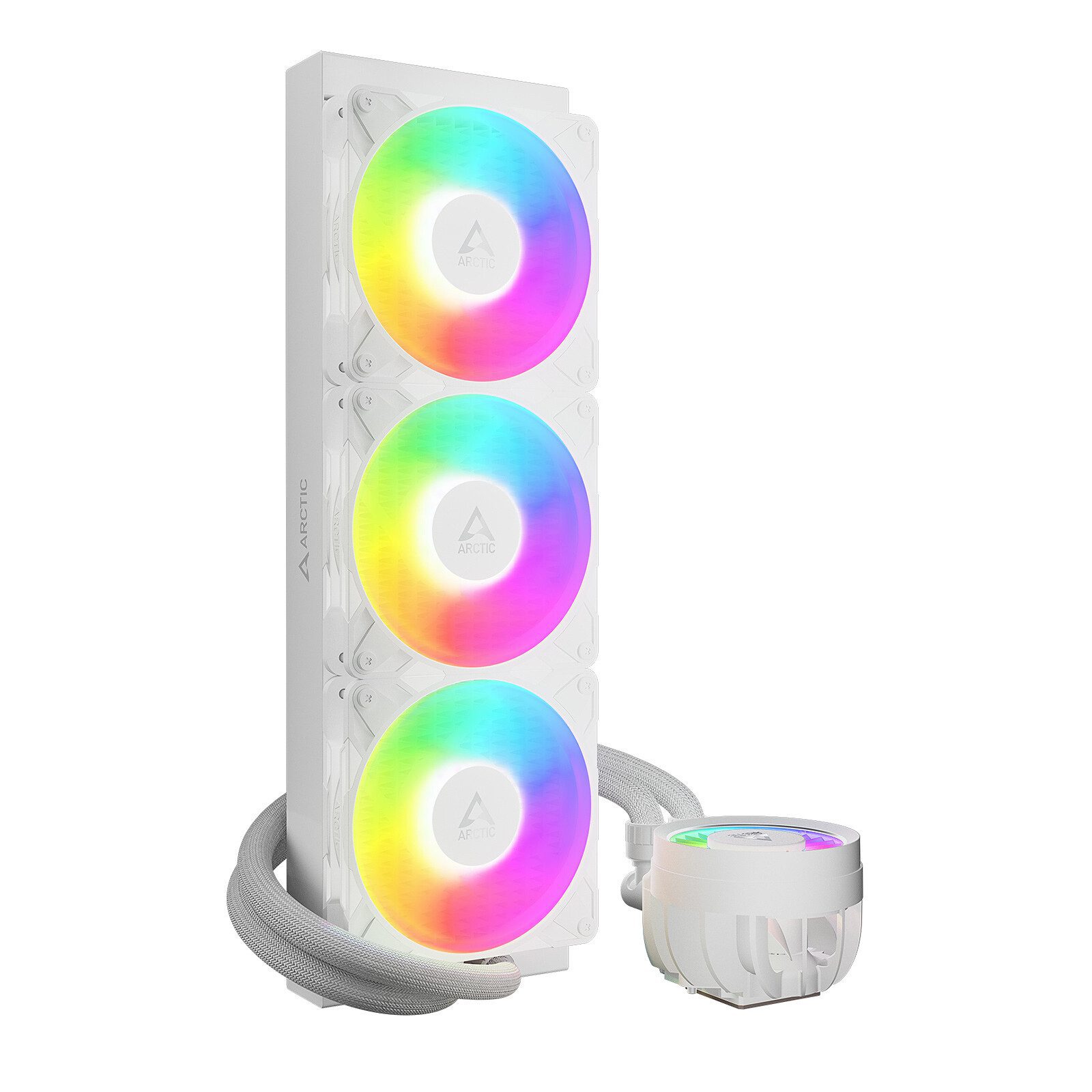Arctic Liquid Freezer III Pro 360 A-RGB (Blanc) 2 Arctic watercooling Radiateur 360 mm