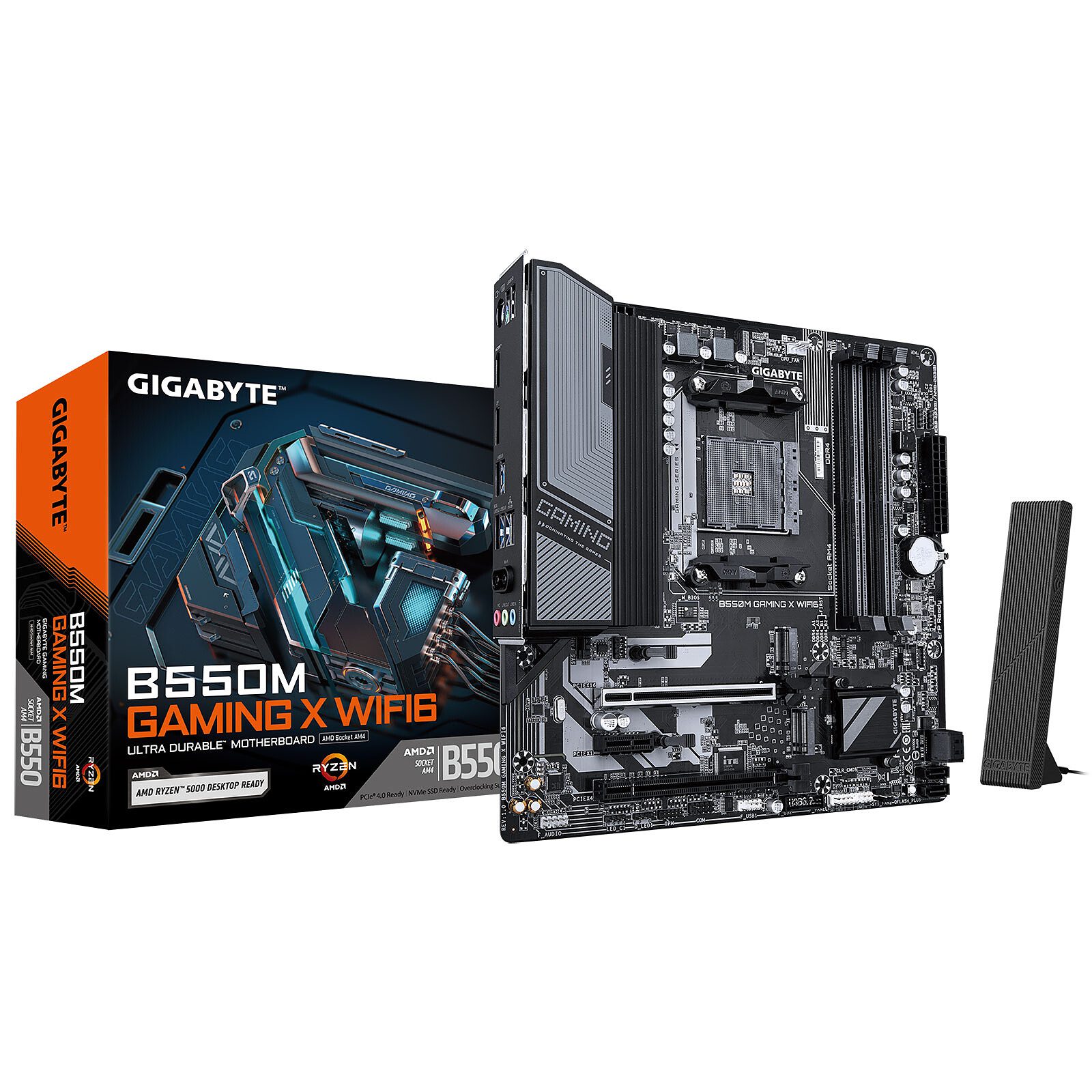Gigabyte B550M GAMING X WIFI6 1 carte mère Gigabyte AMD AM4