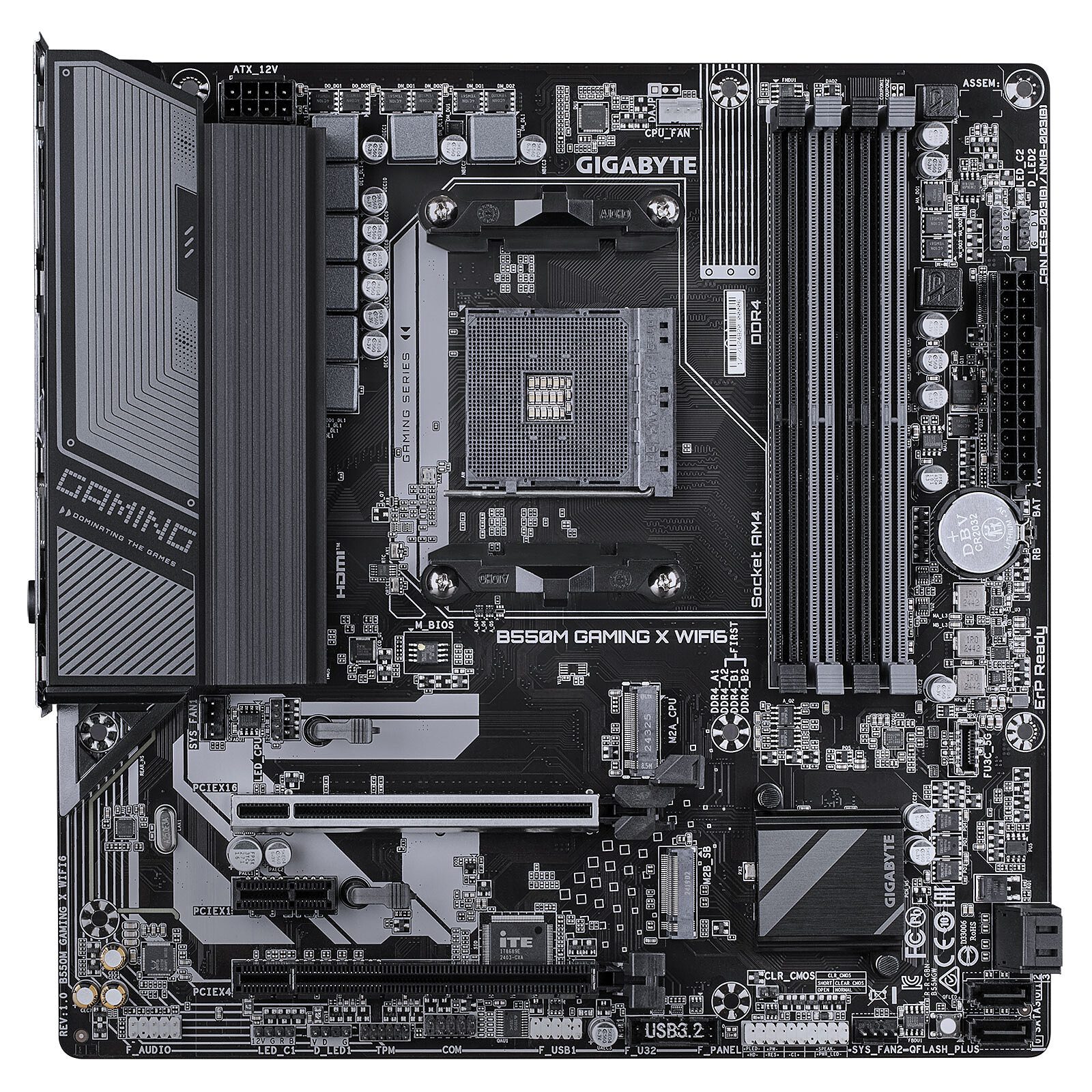 Gigabyte B550M GAMING X WIFI6 2 carte mère Gigabyte AMD AM4