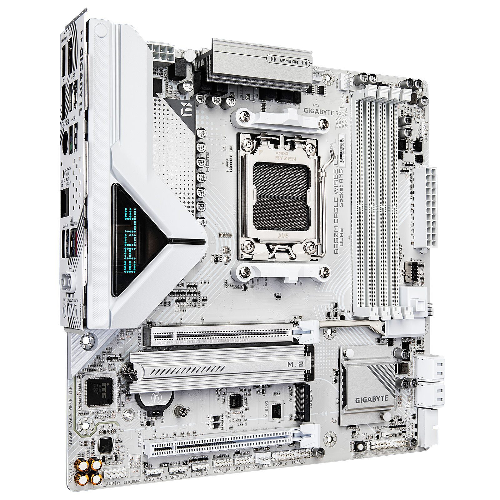 Gigabyte B850M EAGLE WIFI6E ICE 3 carte mère Gigabyte AMD AM5