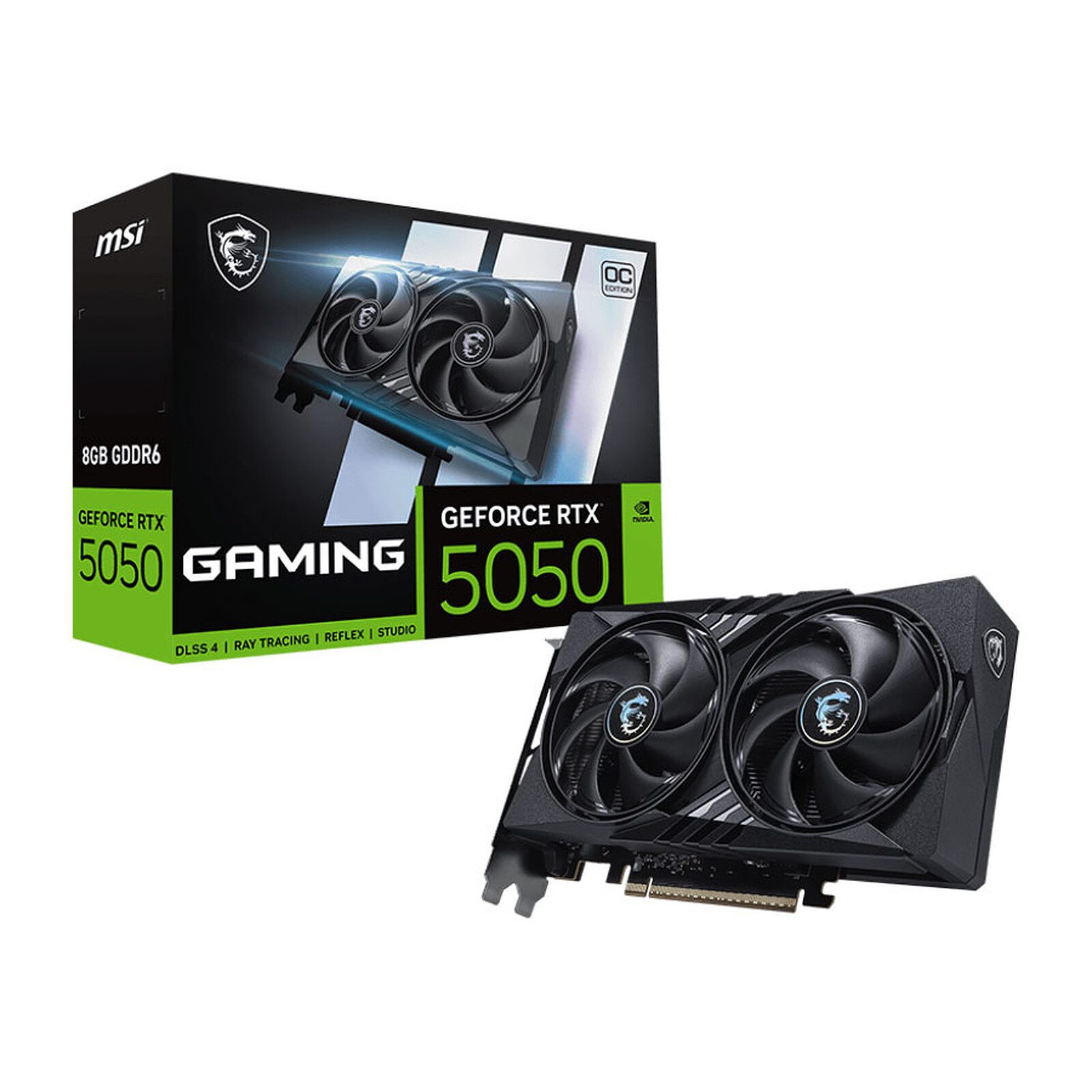 MSI GeForce RTX 5050 8G GAMING OC 1 MSI NVIDIA GeForce RTX 5050