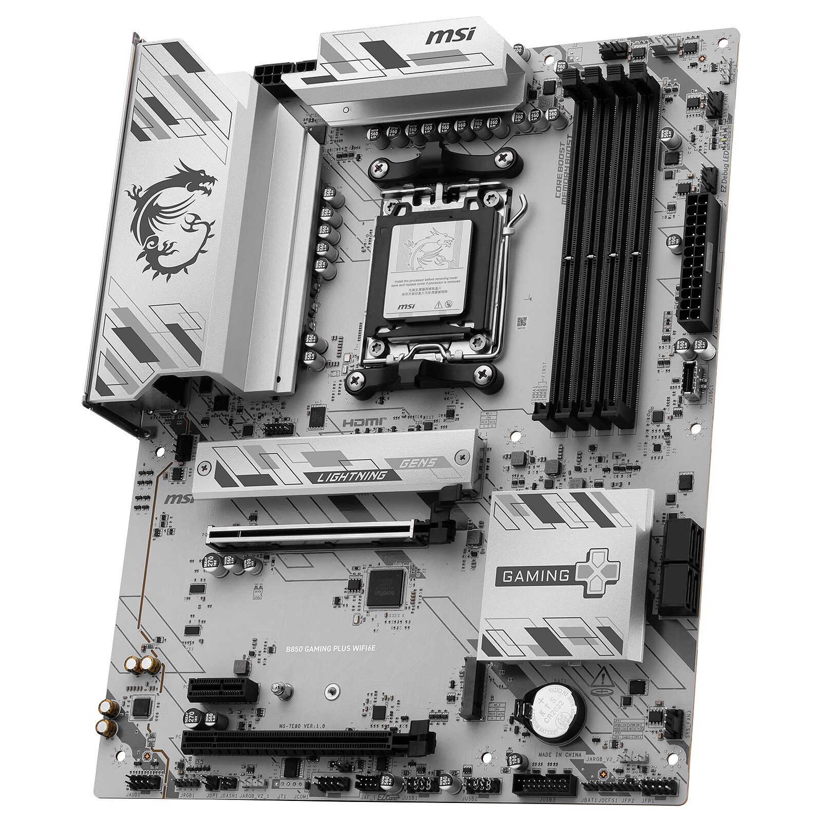 MSI B850 GAMING PLUS WIFI6E 4 carte mère MSI AMD AM5