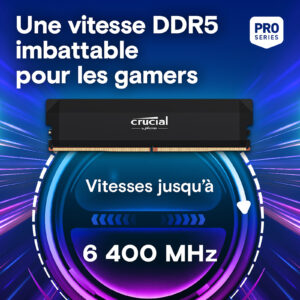RAM Crucial DDR5 6000 MHz 32 Go