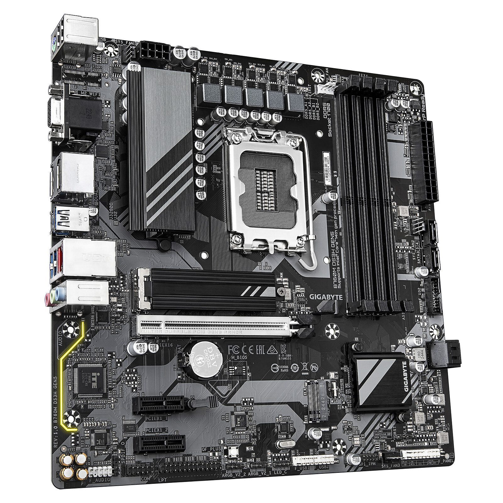 Gigabyte B760M DS3H GEN5 3 carte mère Gigabyte Intel 1700