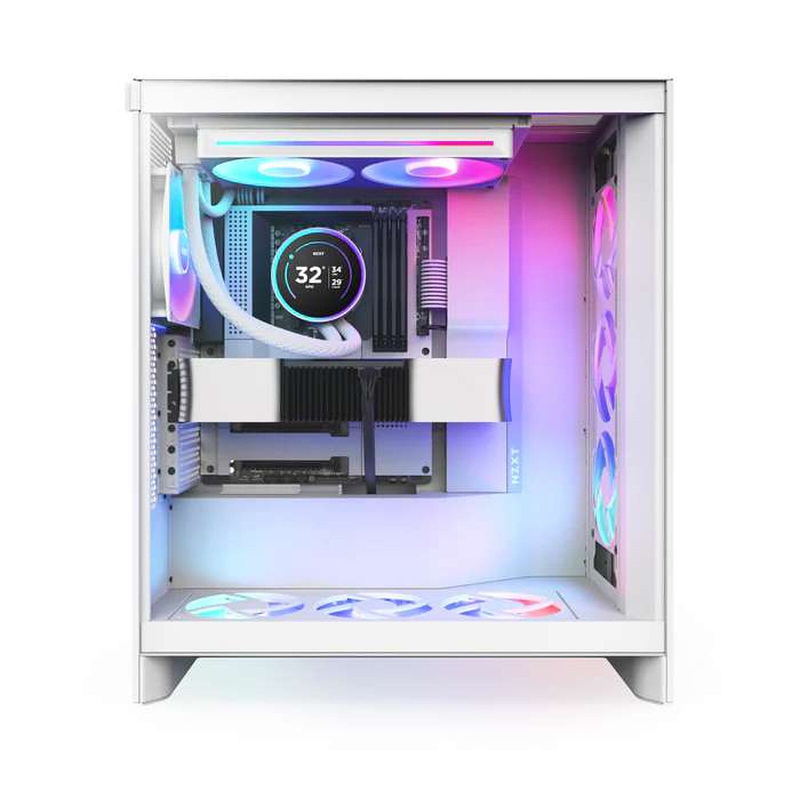 NZXT Kraken Elite 280 RGB Blanc (RL-KR28E-W2) 5 NZXT watercooling Radiateur 280 mm