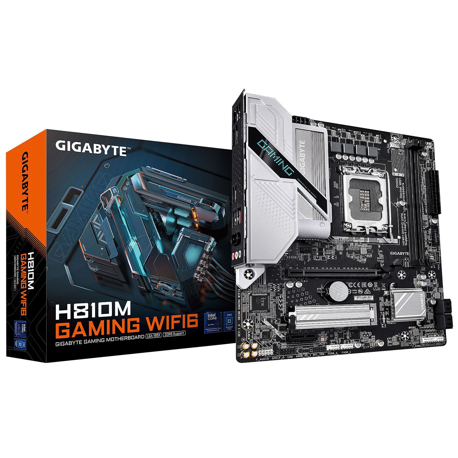 Gigabyte H810M GAMING WIFI6 1 carte mère Gigabyte Intel 1851