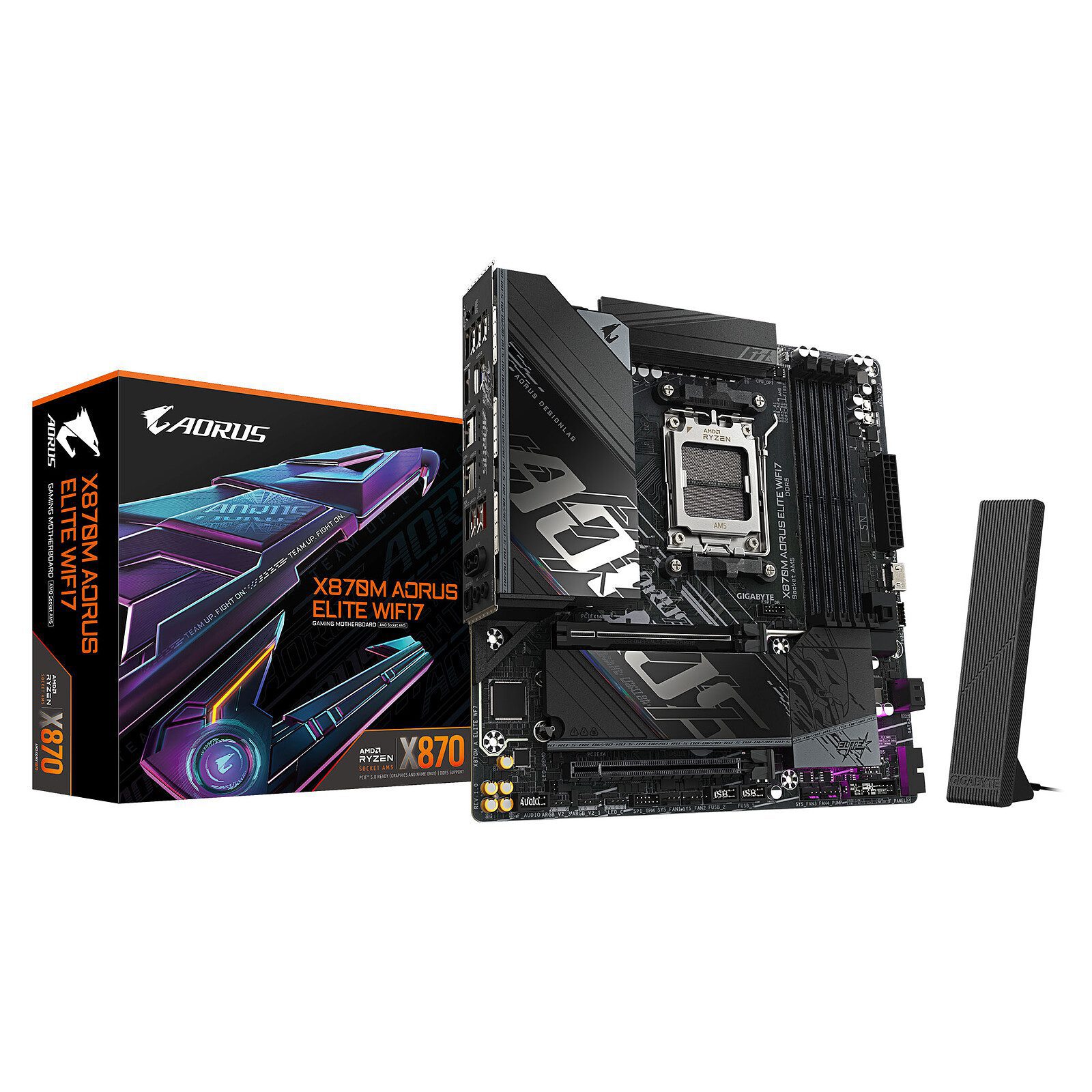 Gigabyte X870M AORUS ELITE WIFI7 1 carte mère Gigabyte AMD AM5