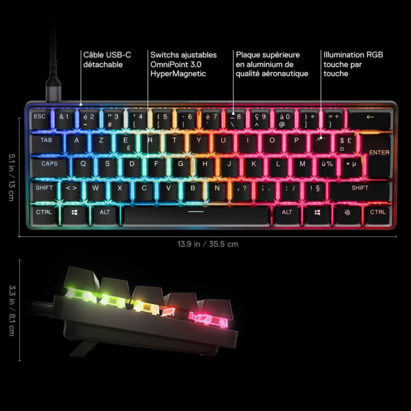 clavier gamer AZERTY