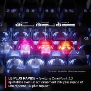 clavier gamer Magnétique