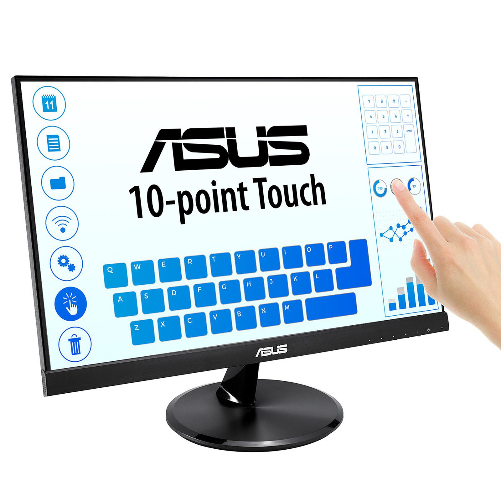 ASUS 21.5″ LED Tactile – VT229H 3 écran pc ASUS 16/09/25