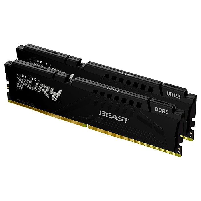 Kingston FURY Beast 64 Go (2 x 32 Go) DDR5 5600 MHz CL40 1 RAM Kingston DDR5 5600 MHz 64 Go