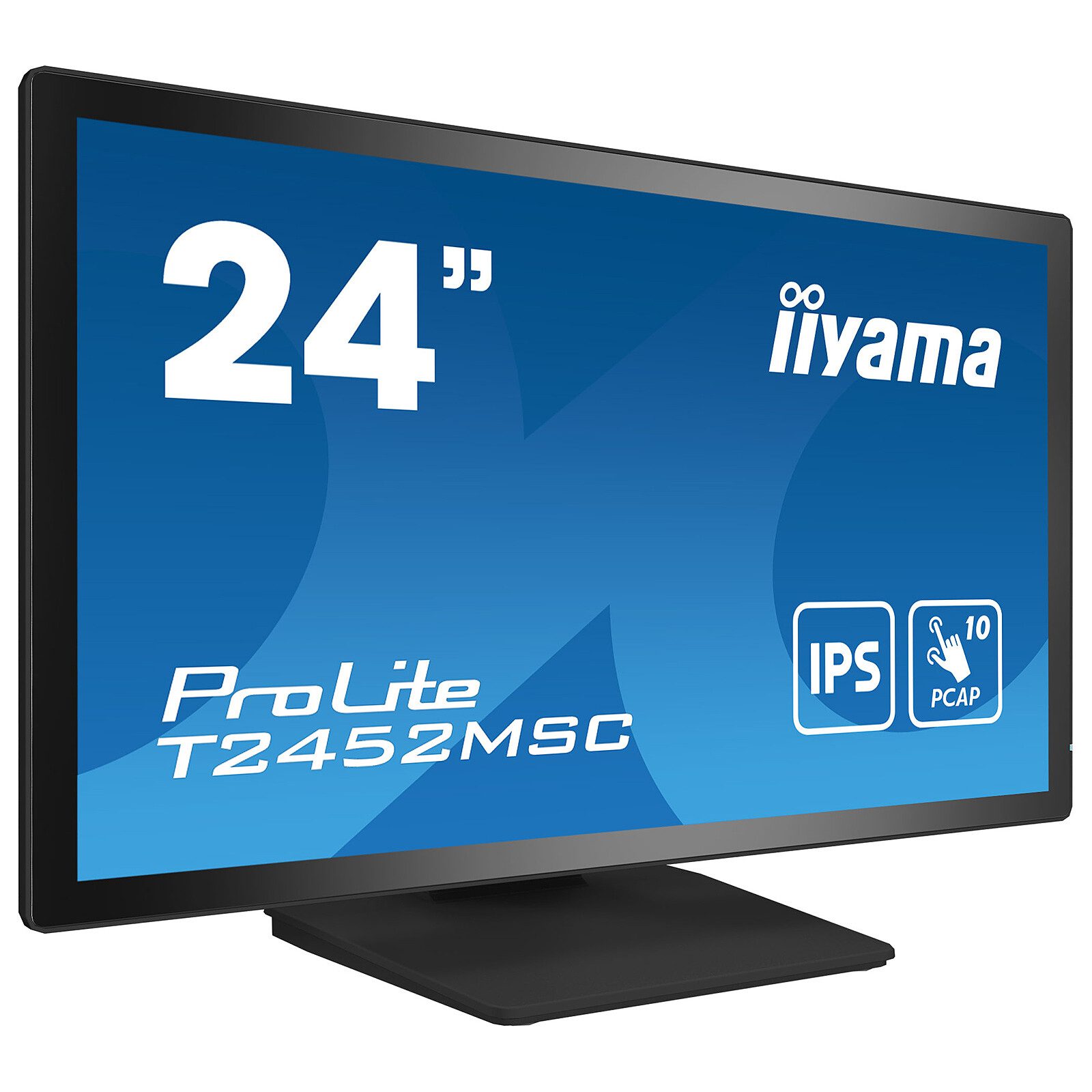 iiyama 23.8″ LED Tactile – ProLite T2452MSC-B1 2 moniteur pc iiyama 23.8 pouces