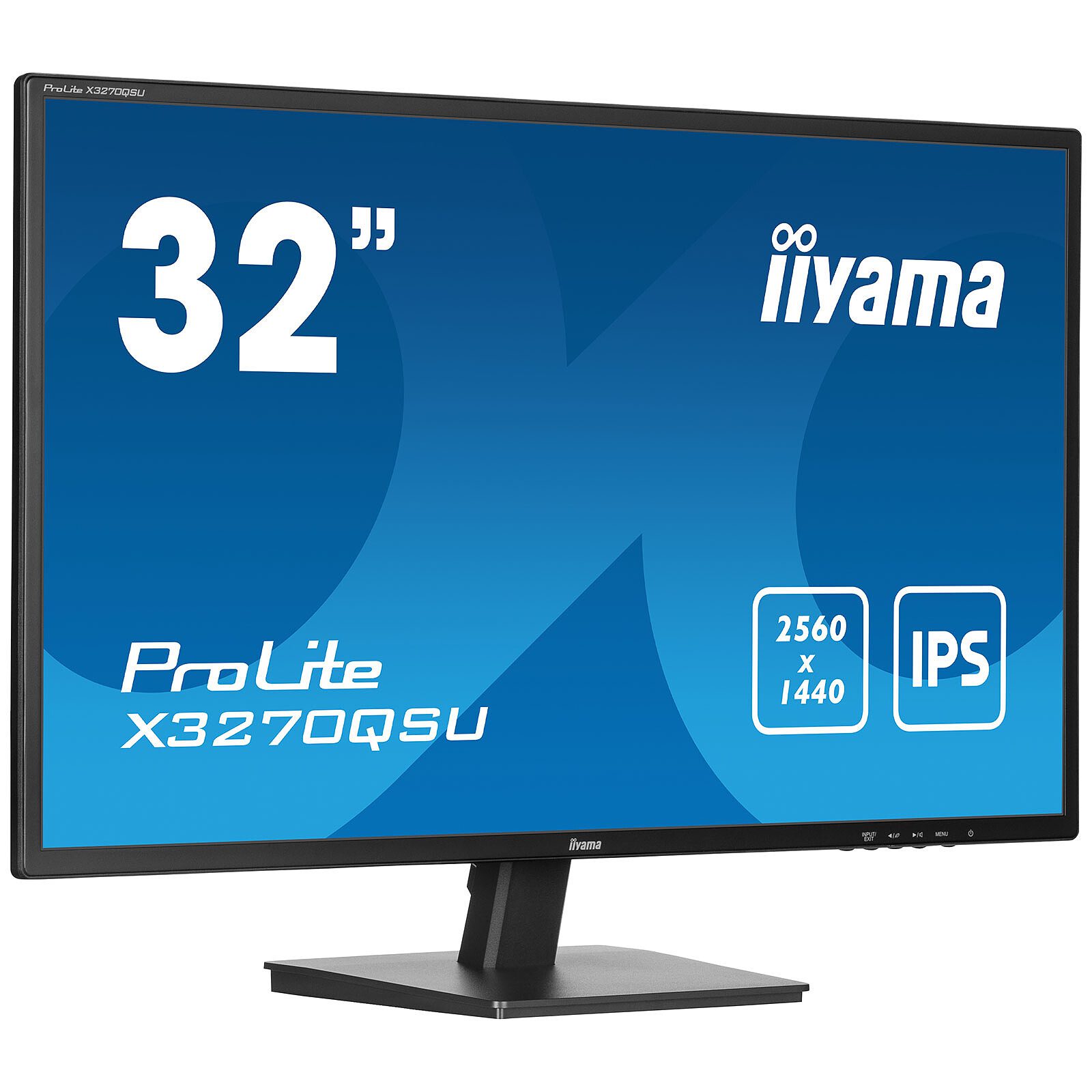 iiyama 31.5″ LED – ProLite X3270QSU-B1 2 moniteur pc iiyama 31.5 pouces