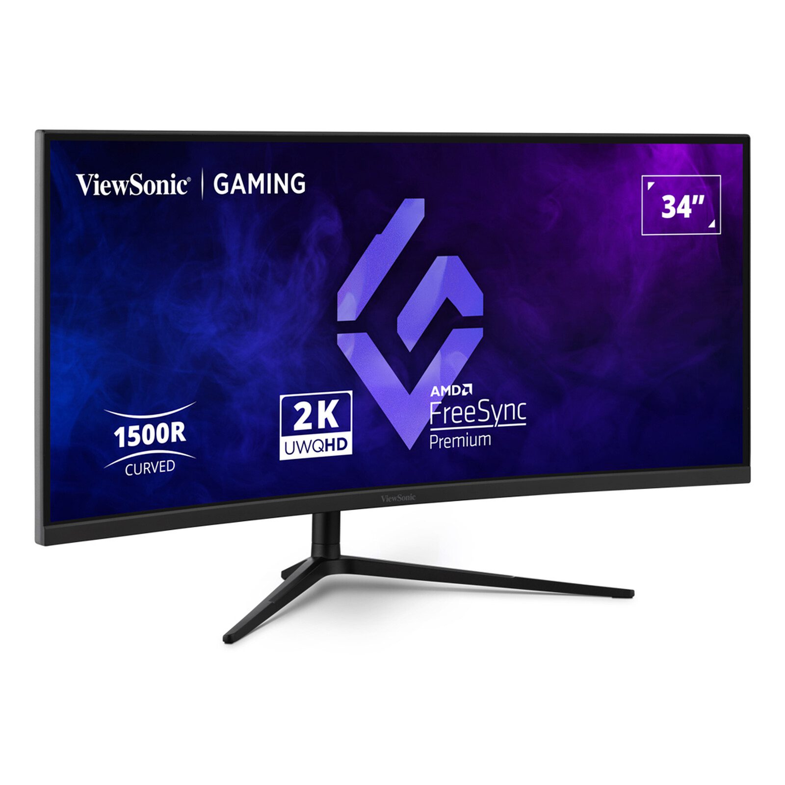 ViewSonic 34″ LED – VX3418C-2K 2 moniteur pc ViewSonic 34 pouces