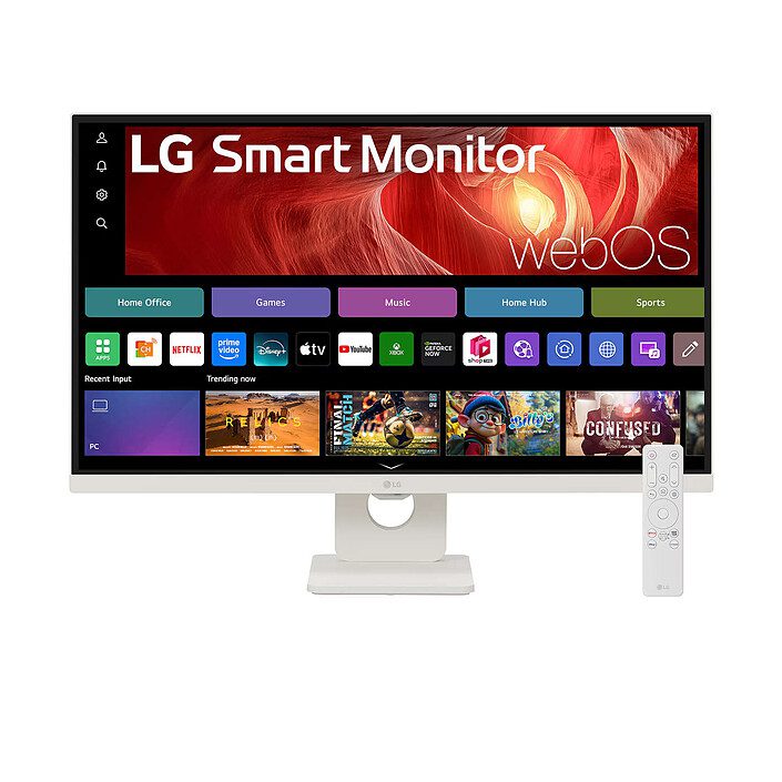 LG 27" LED - 27U731SA-W 1 écran pc LG 27 pouces