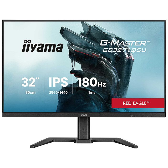 iiyama 31.5" LED - G-Master GB3271QSU-B2 Red Eagle 1 écran pc iiyama 31.5 pouces